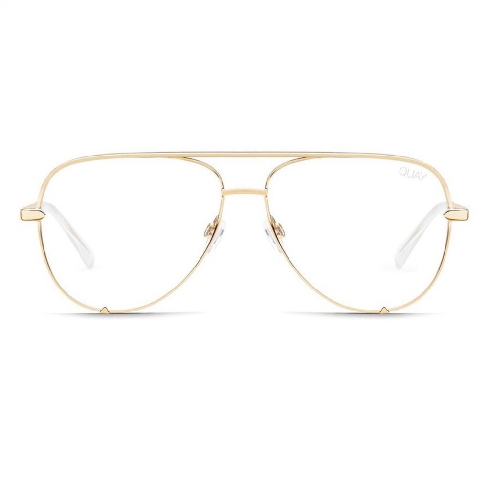 Quay x Desi Highey Mini Bluelight Glasses